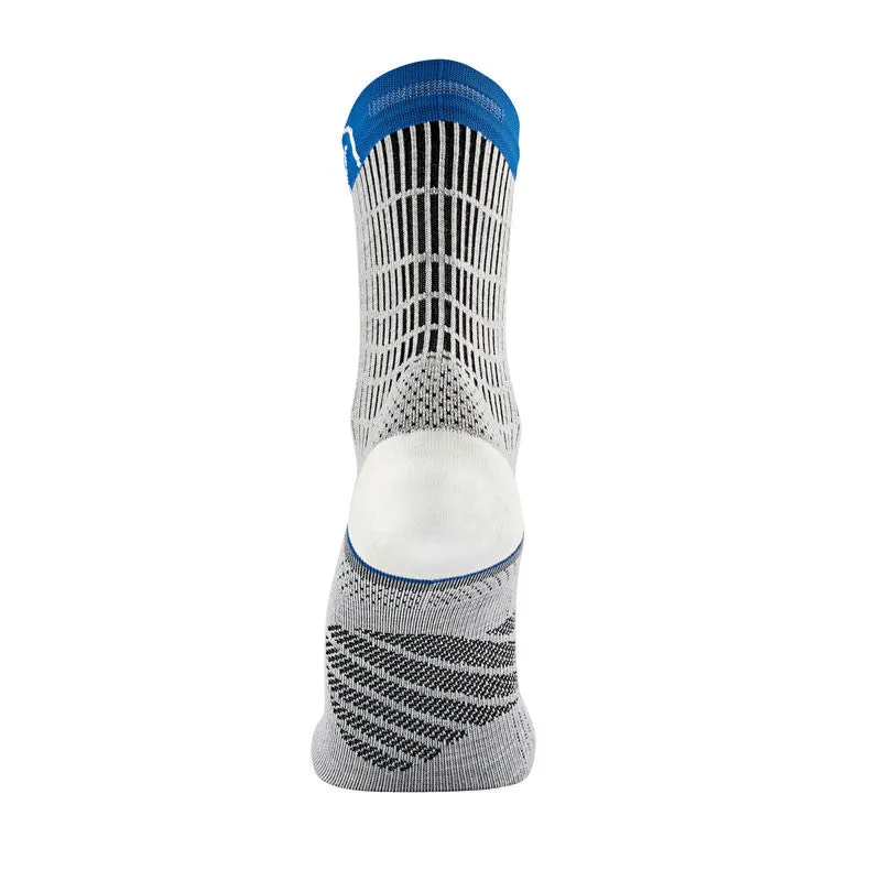My FIT Winter Run chaussettes running gris/bleu mérinos