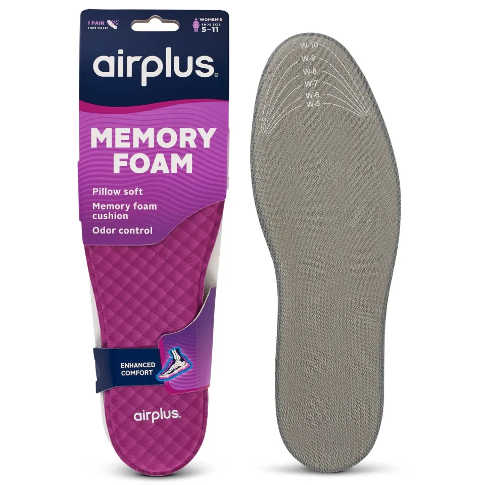 Airplus Memory Comfort semelles mémoire de forme découper