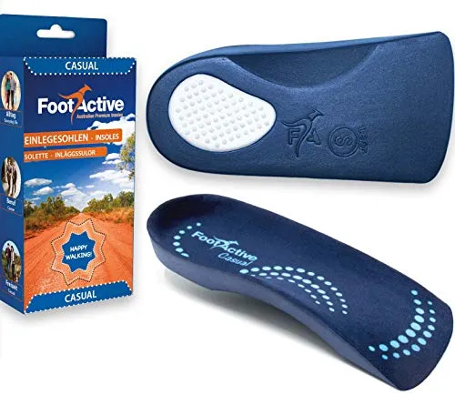 FootActive Casual Blue semelle 3/4 39-41 talon