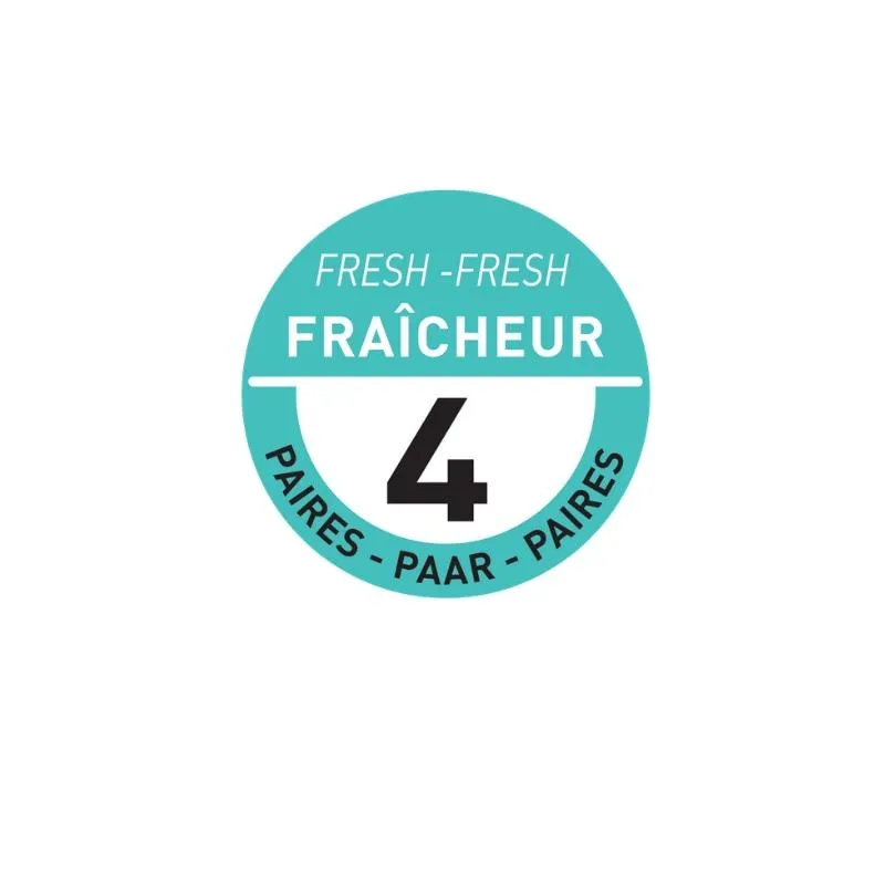 Lady's Secret Semelles Fraîcheur 36-37 4 paires parfumées