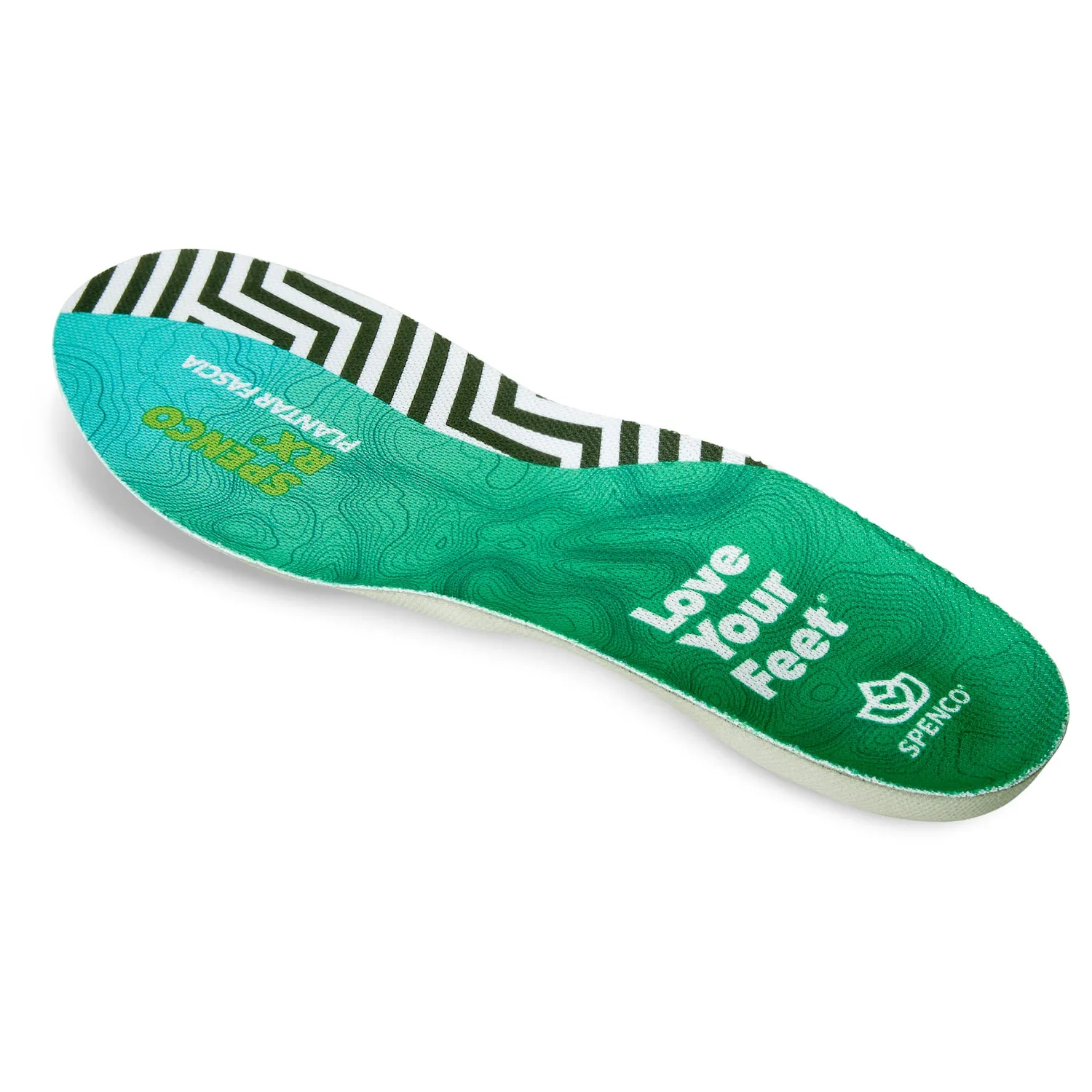 Spenco RX Plantar Fascia semelles longueur complète soutien voûte