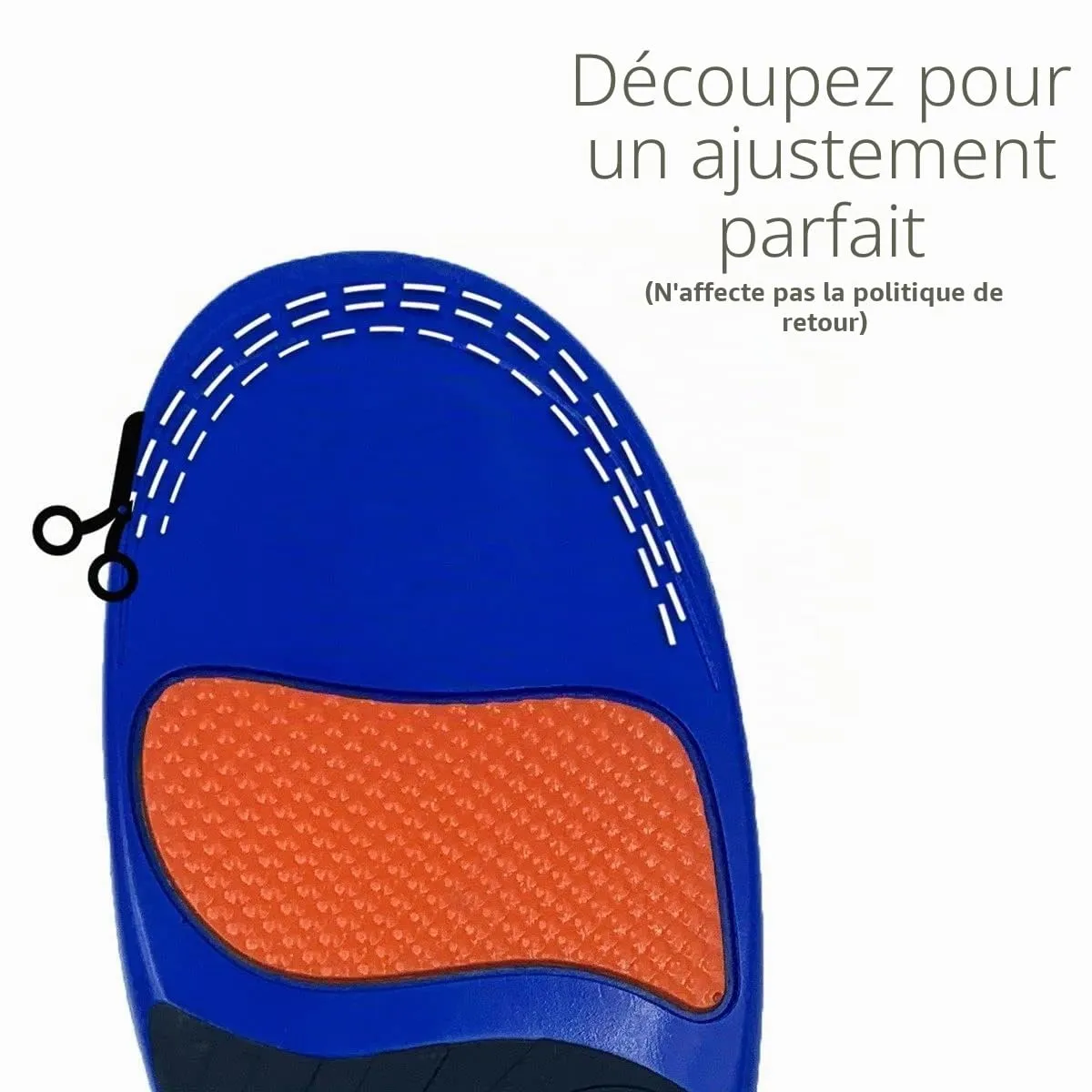FootActive Sports semelles orthopédiques bleu 36/38 amorti