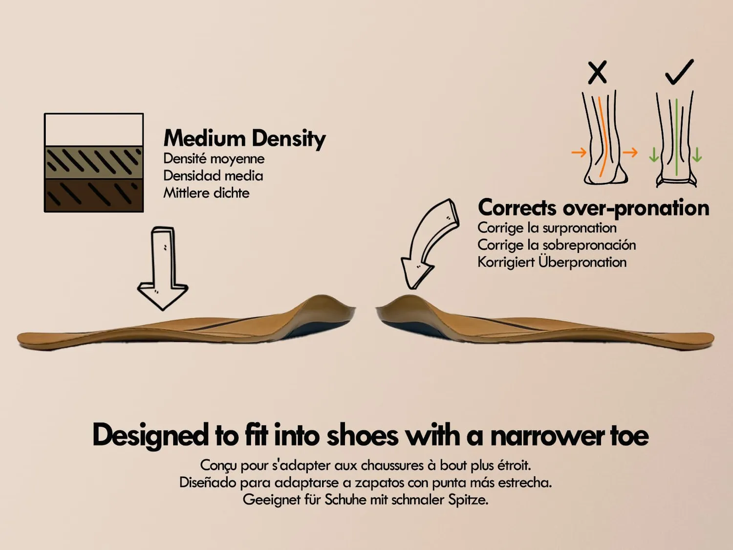 FootActive Balance M semelle fine chaussures étroites