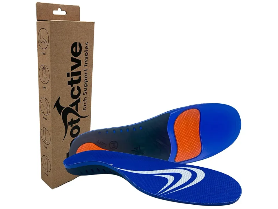 FootActive Sport semelles sport bleu 43/45 anti-pronation