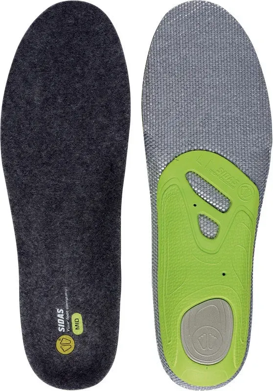 My FIT 3Feet Merino Mid semelles ski laine mérinos