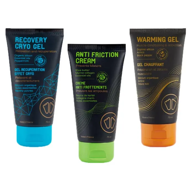 My FIT Anti-Friction Cream Cryo Gel Warming Gel coffret 3x75ml anti-ampoules