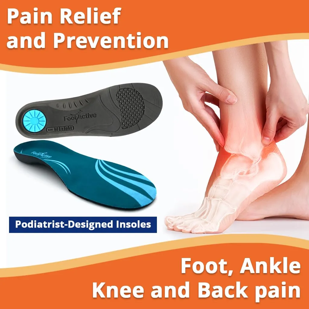 FootActive Confort semelles orthopédiques S 39/41 anti-douleur talon