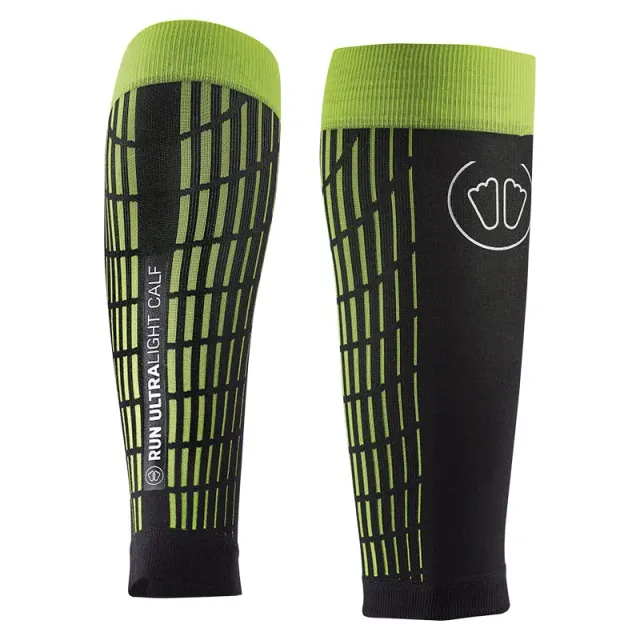My FIT Ultralight Run Calf manchons jaune compression