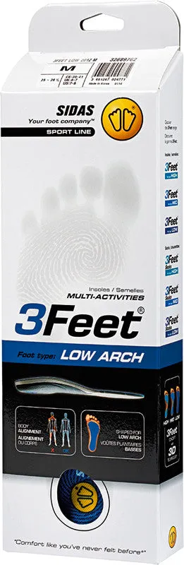 My FIT 3Feet Low semelles quotidiennes voûte basse