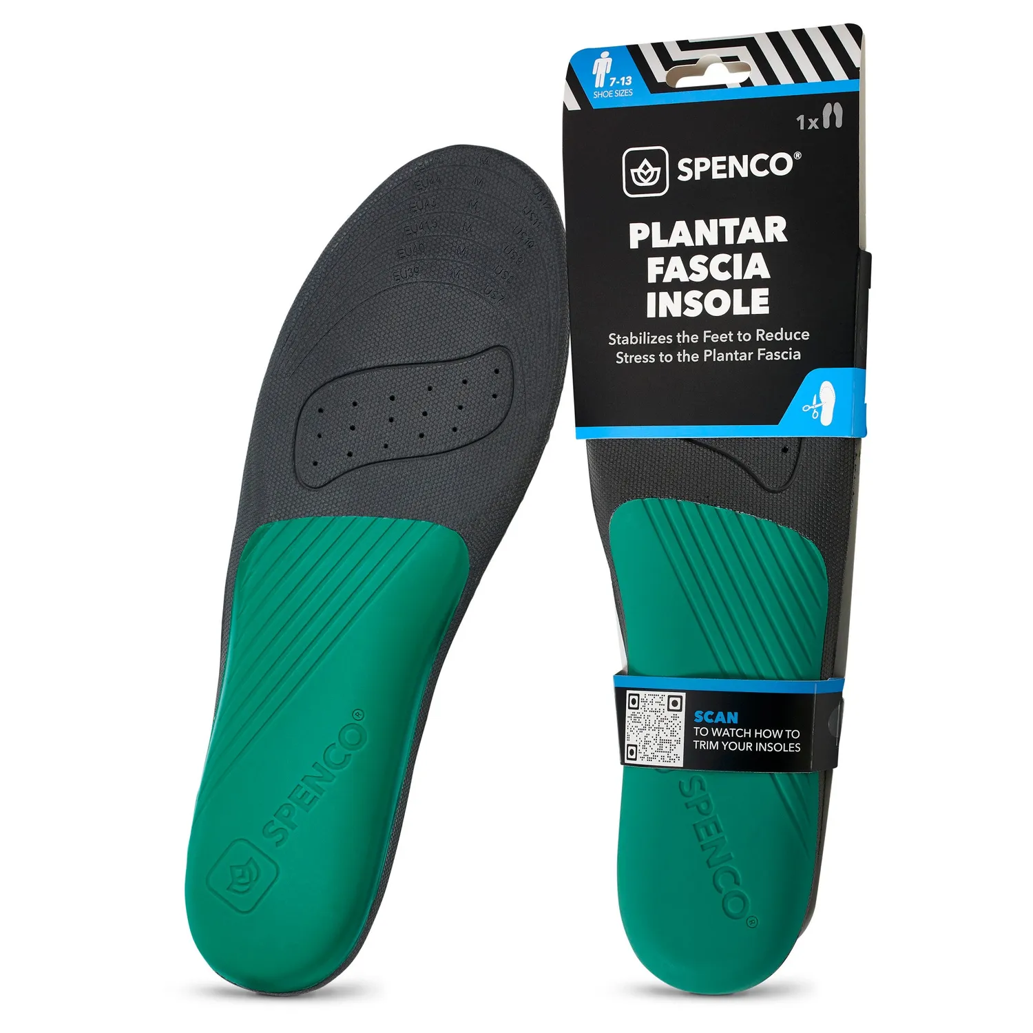 Spenco Plantar Fascia semelles à découper fascia plantaire