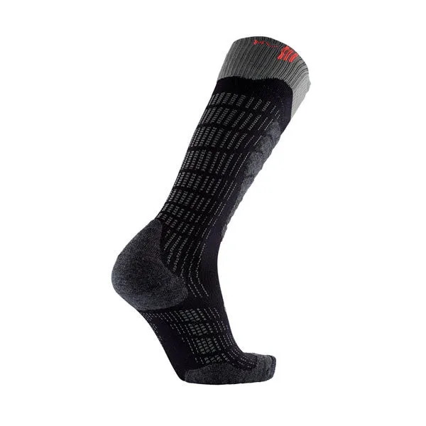 My FIT Ski Comfort chaussettes ski noir gris mérinos