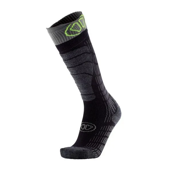 My FIT Ski Comfort chaussettes ski noir gris mérinos