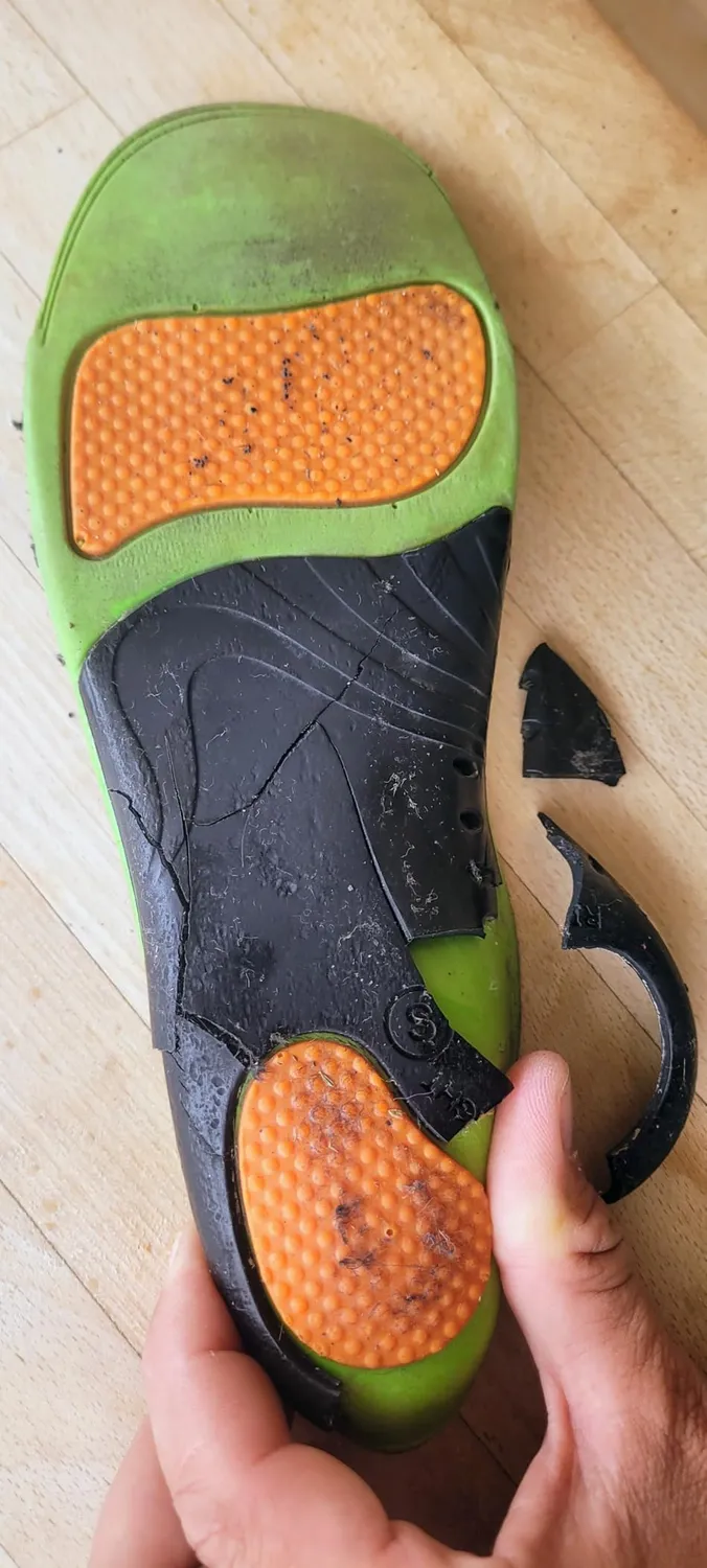 FootActive Sports semelles orthopédiques bleu 36/38 amorti
