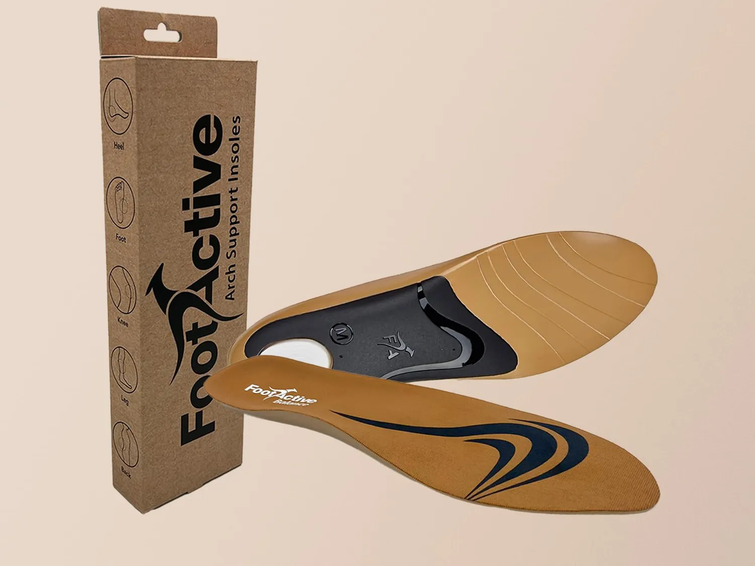 FootActive Balance M semelle fine chaussures étroites