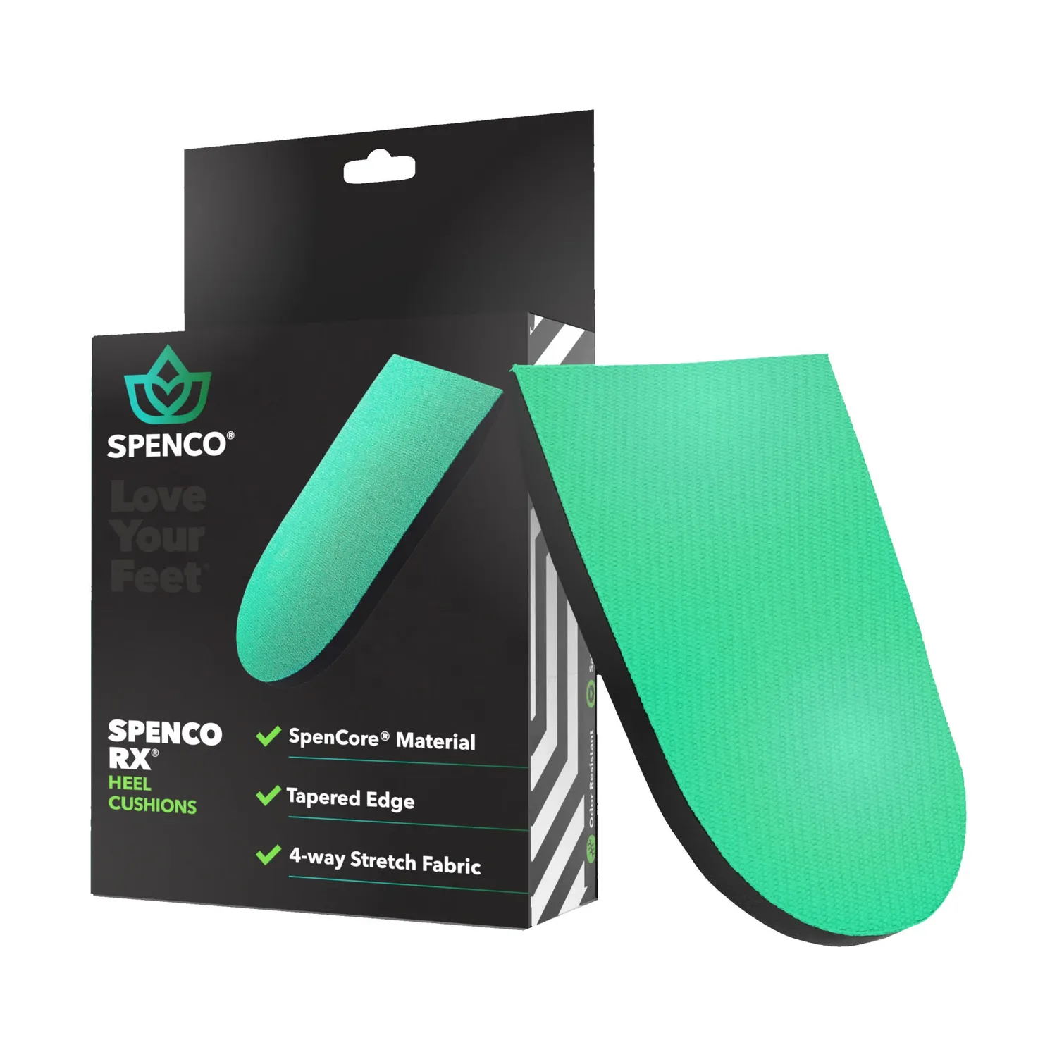 Spenco RX Heel Cushions talonnette amorti talon 6 mm