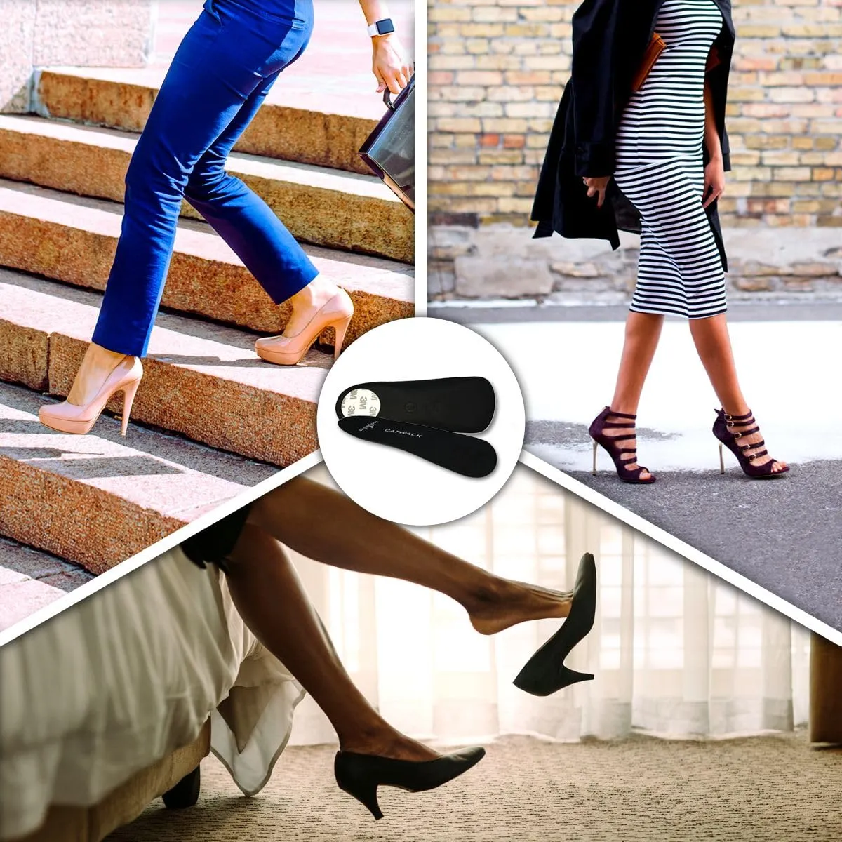 FootActive Catwalk semelle 3/4 femme escarpins métatarsien
