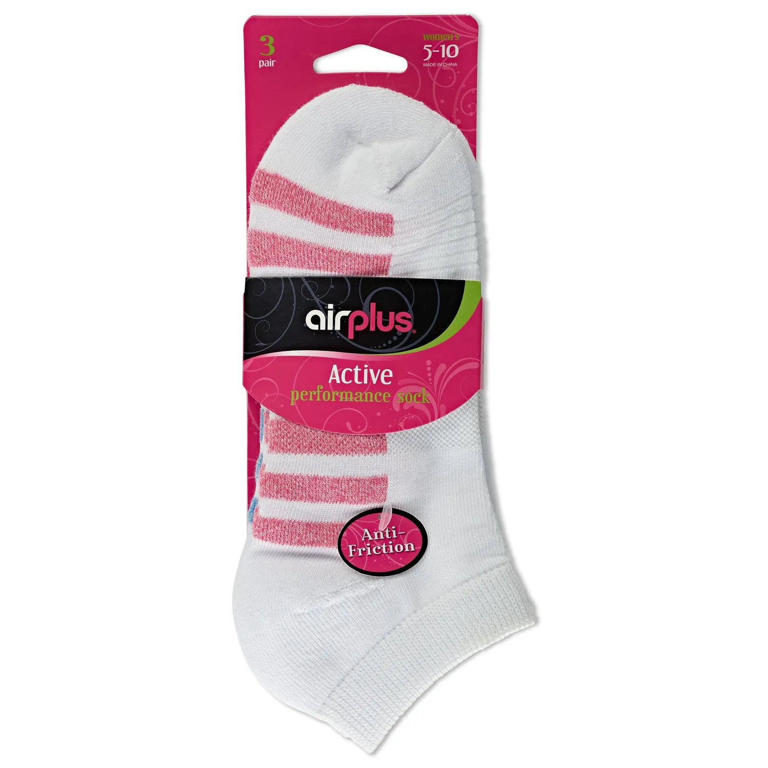 Airplus Active chaussettes invisibles lot de 3 M
