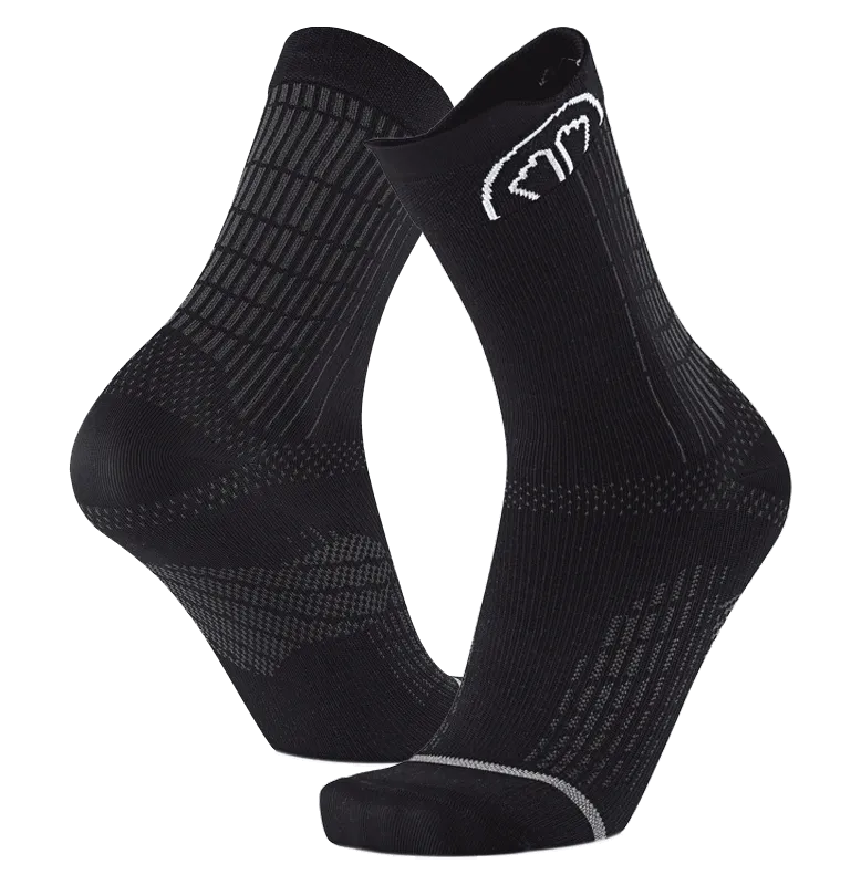 My FIT Run Anatomic Crew chaussettes running noires fines