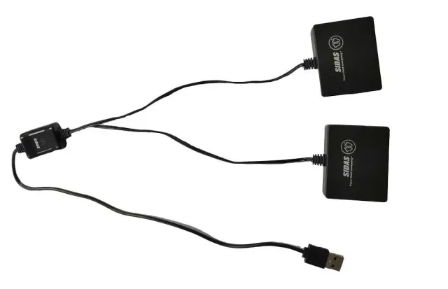 Sidas câble USB chargeur batteries chaussettes chauffantes