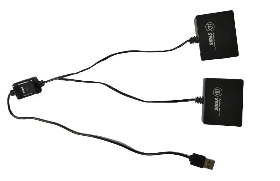 Sidas câble USB chargeur batteries chaussettes chauffantes
