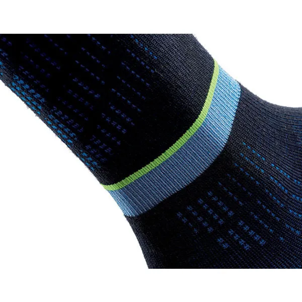 My FIT Ski Nordic Performance chaussettes ski noir/bleu chaud