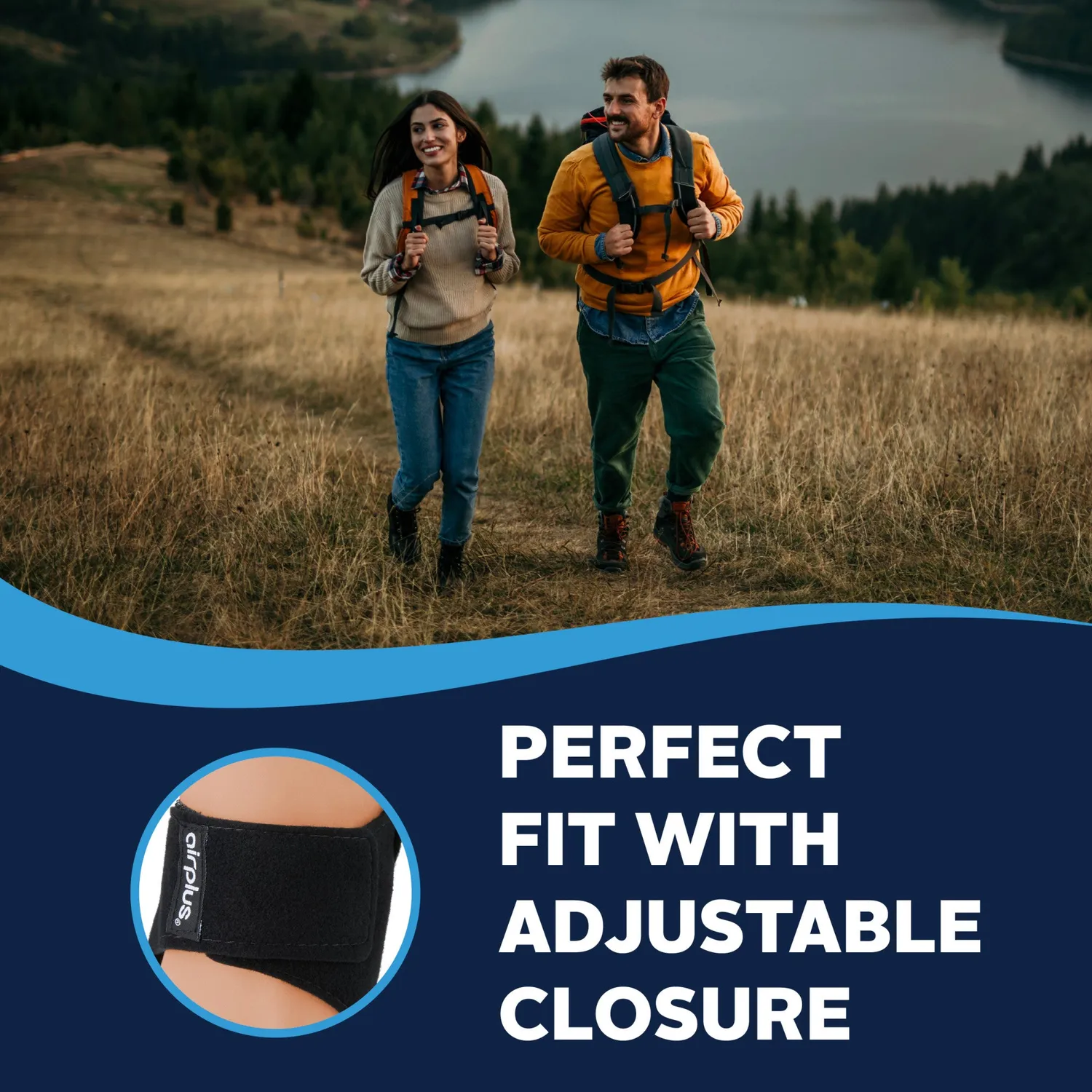 Airplus Arch Support Wrap bandeau voûte ajustable