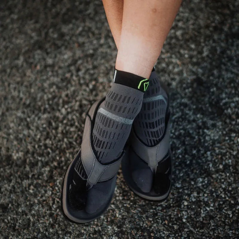 My FIT T-Free Run chaussettes running gris/noir