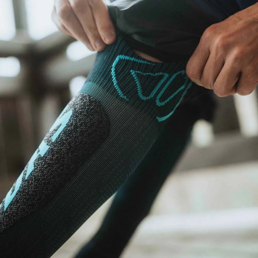 My FIT Ski Expert Uni chaussettes ski bleues recyclées