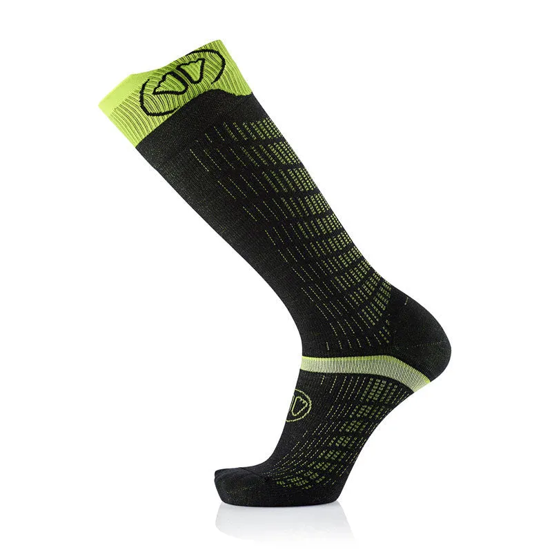 My FIT Ski Merino Performance chaussettes ski noir jaune