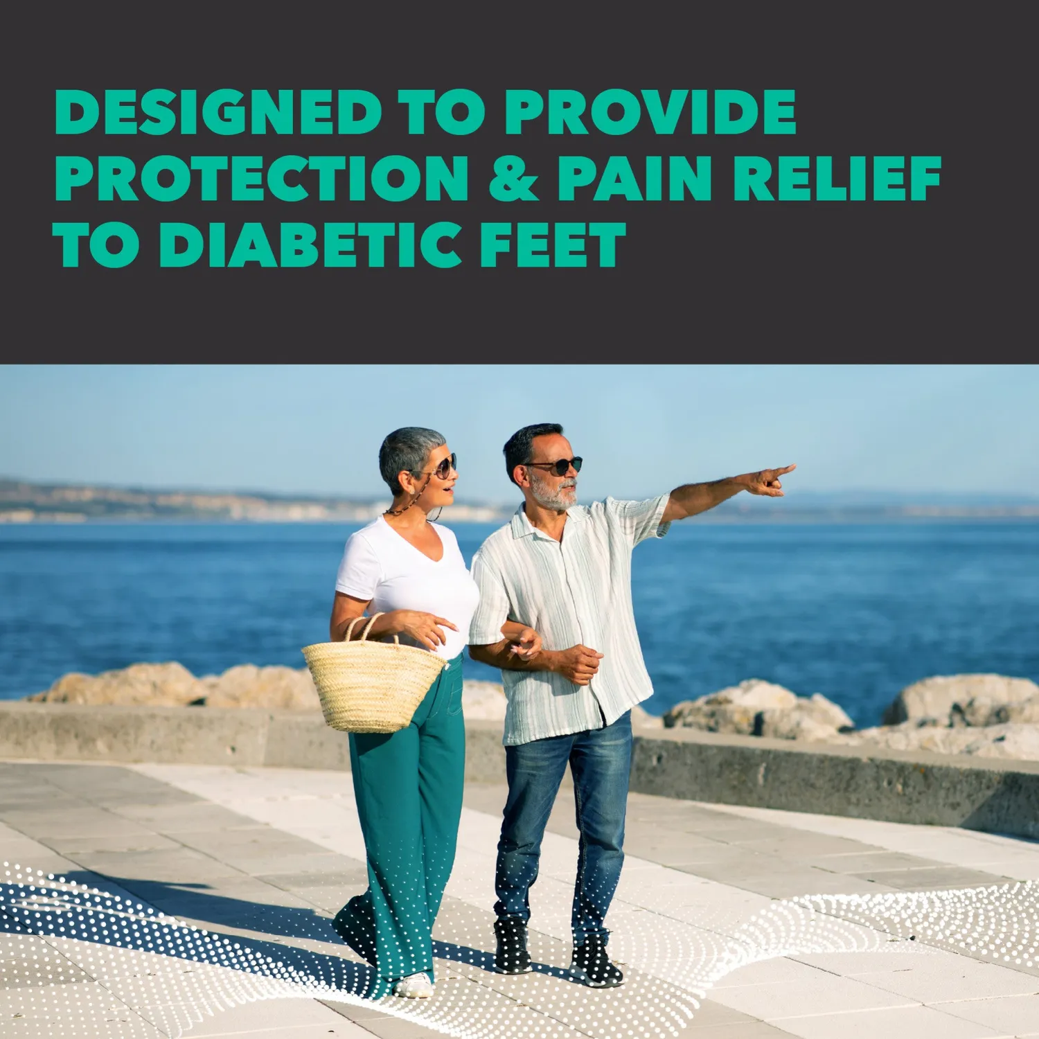 Spenco RX Diabetic Plus semelles pieds sensibles pression