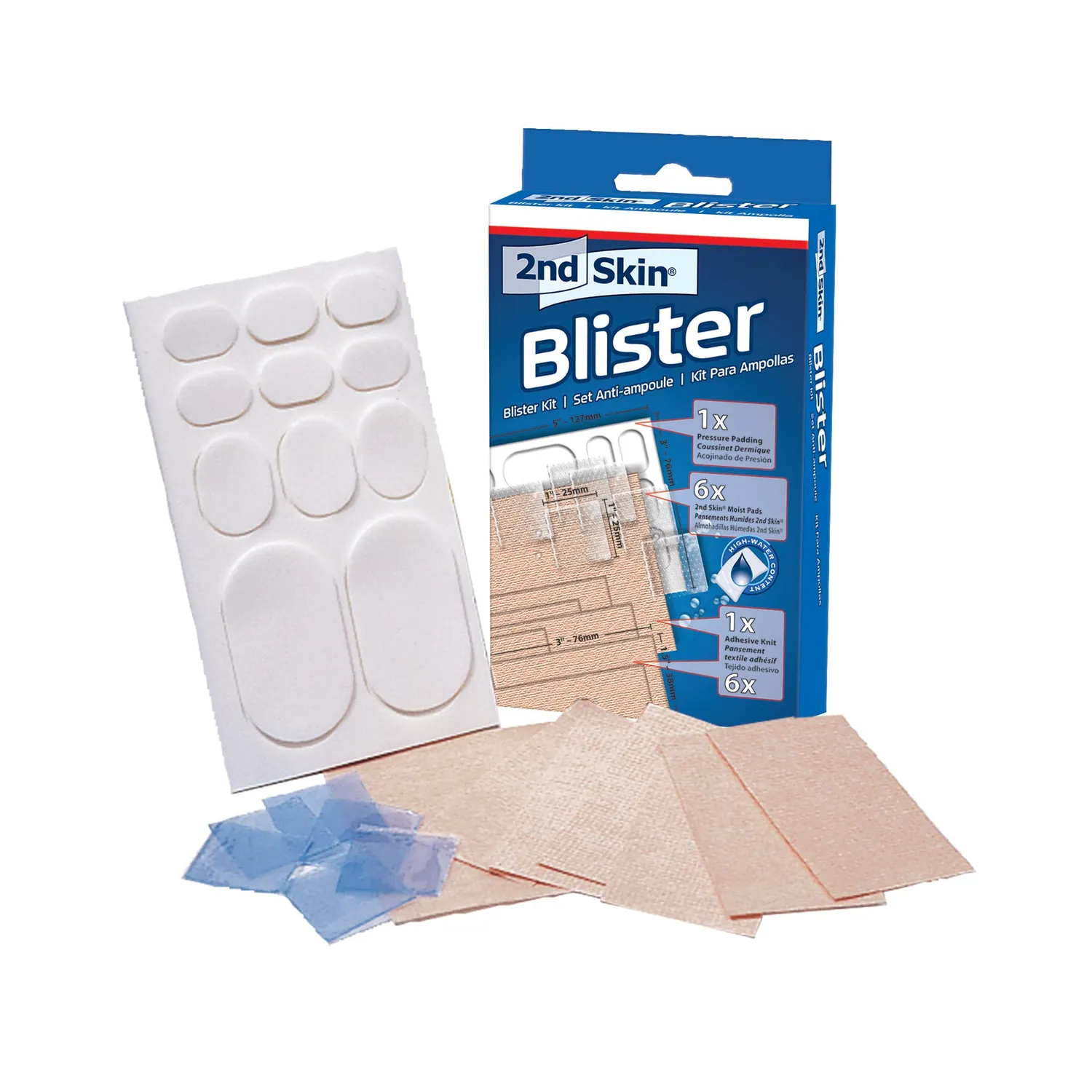 Spenco 2nd Skin Blister Kit pansements 24 ampoules