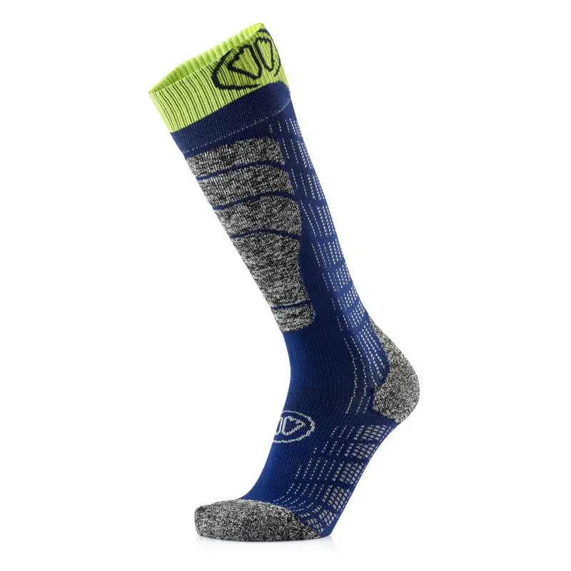 My FIT Ski Comfort chaussettes ski bleu/gris x2 mérinos