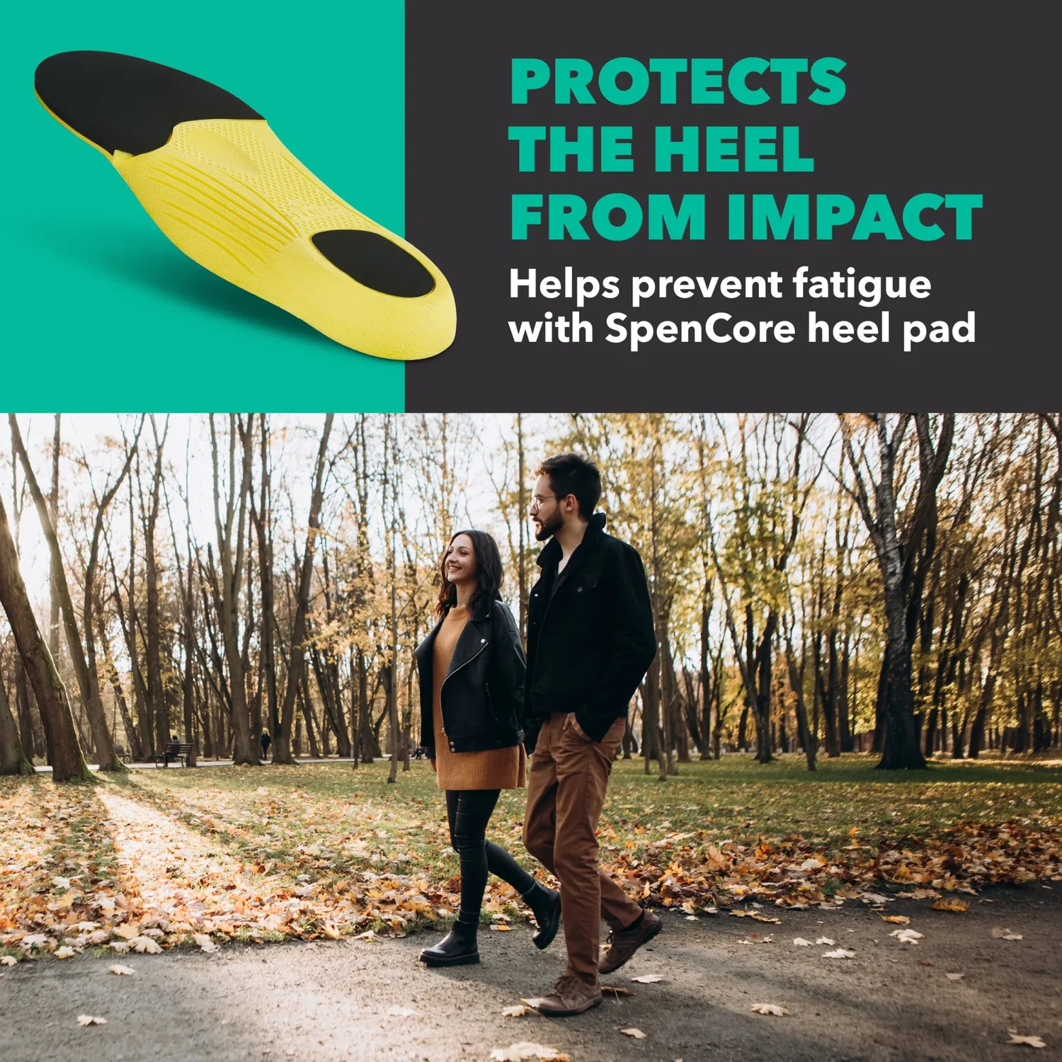 Spenco Walking semelle marche confort quotidien 1 paire
