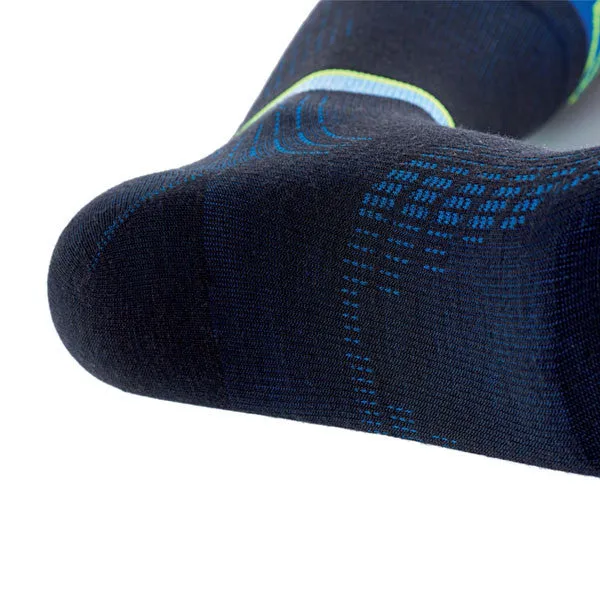 My FIT Ski Nordic Performance chaussettes ski noir/bleu chaud