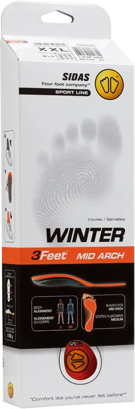 Sidas Winter 3Feet Mid semelles ski voûte moyenne