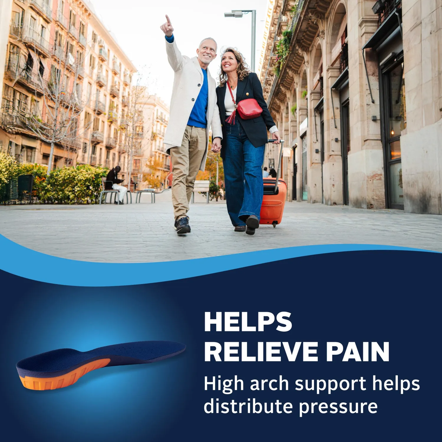Airplus Knee & Back Support semelles à découper soutien voûte