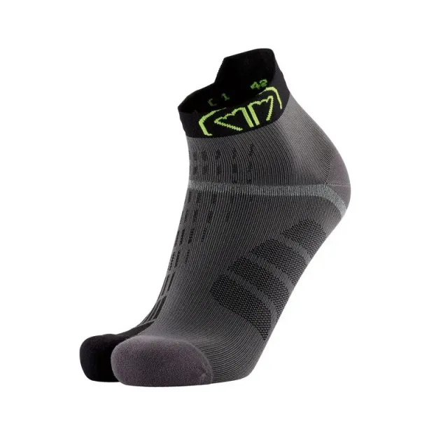 My FIT T-Free Run chaussettes running gris/noir