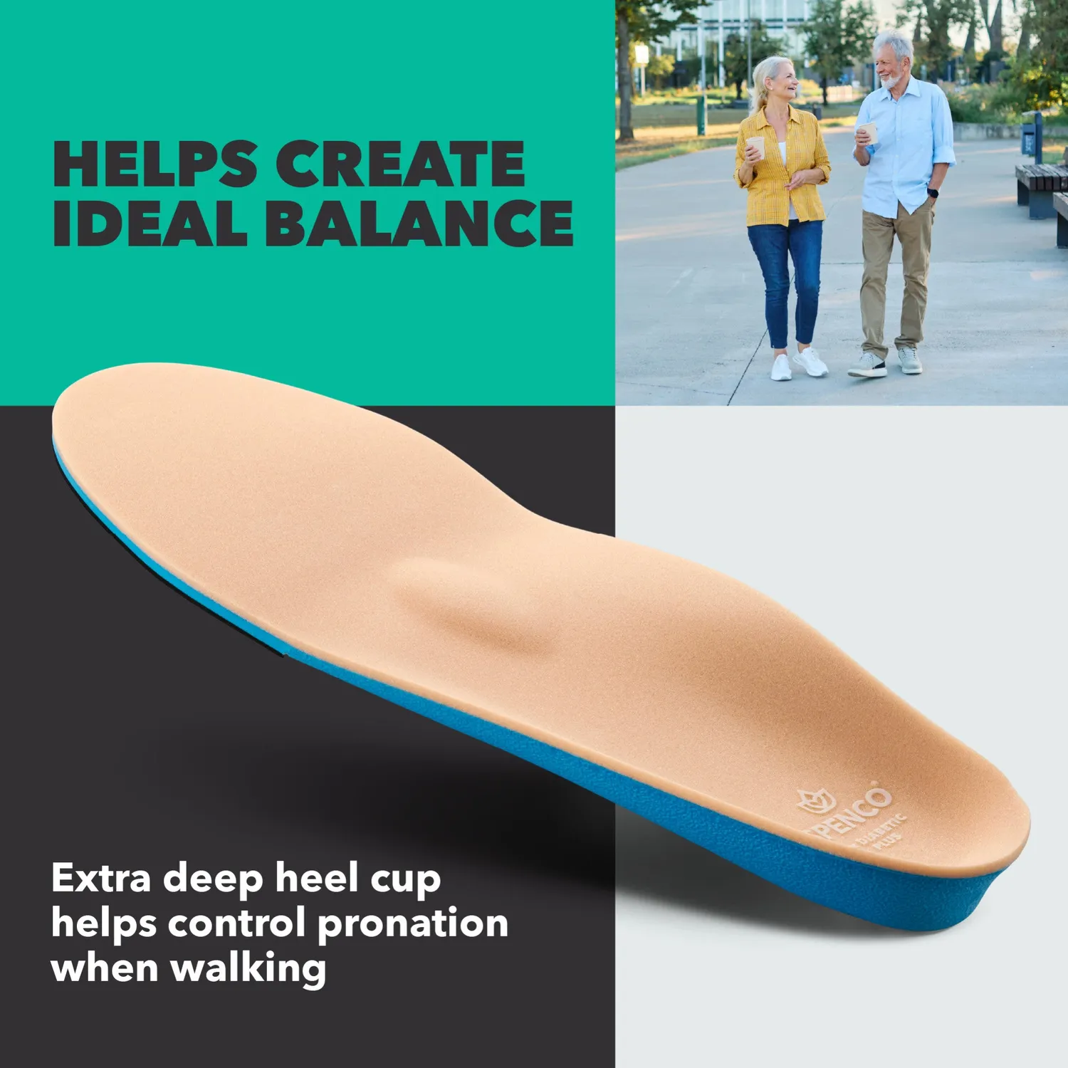 Spenco RX Diabetic Plus semelles pieds sensibles pression