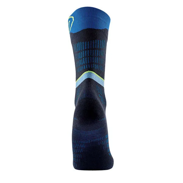 My FIT Ski Nordic Performance chaussettes ski noir/bleu chaud