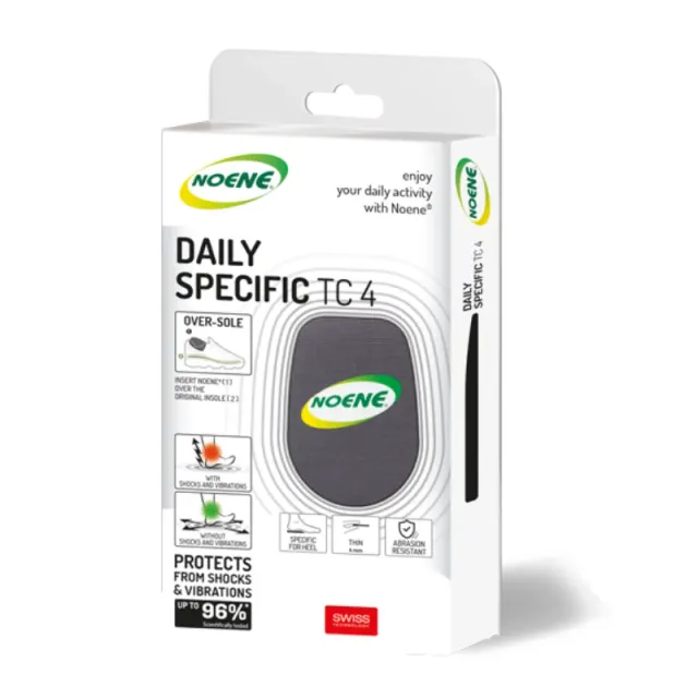 Noene Daily Specific TC4 talonnettes amorti talon 4 mm
