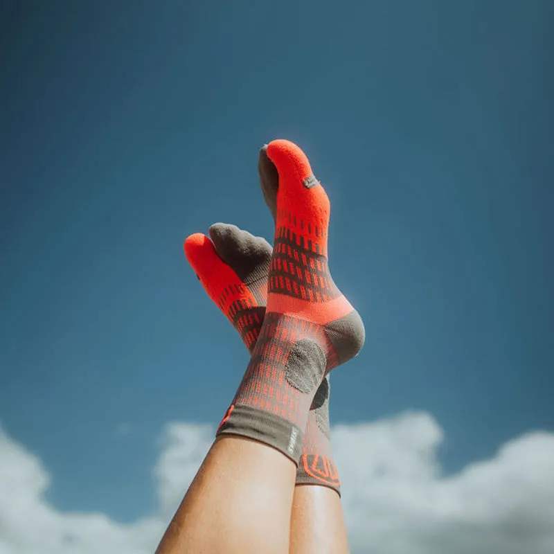 My FIT T-Free Trail chaussettes trail orange gros orteil libre