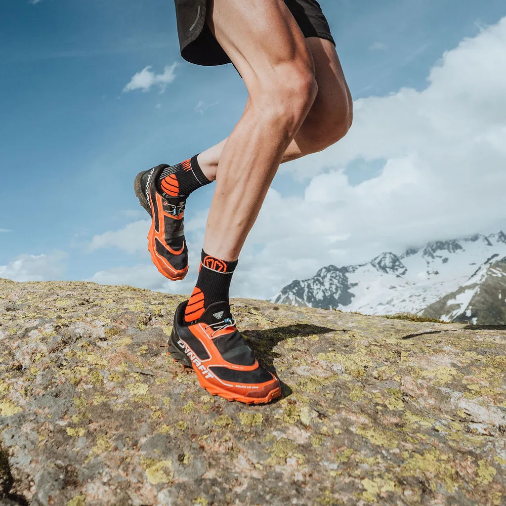My FIT Trail Ultra chaussettes trail noir orange anti-fatigue