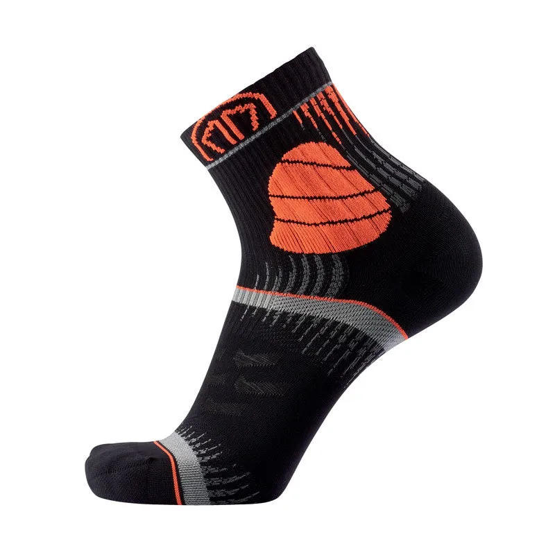 My FIT Trail Ultra chaussettes trail noir orange anti-fatigue