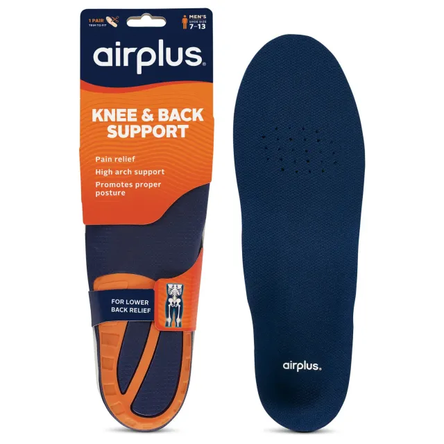 Airplus Knee & Back Support semelles à découper soutien voûte