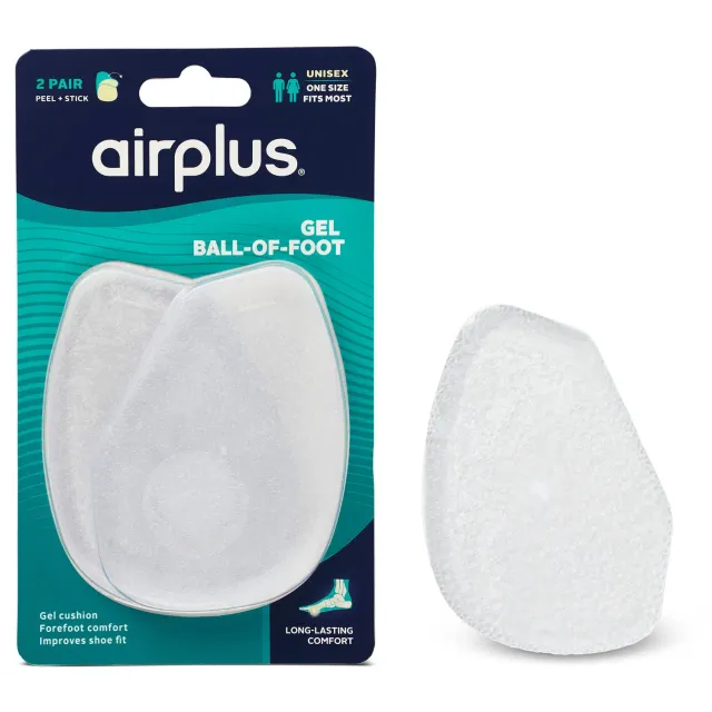 Airplus Gel protège avant-pied transparent 2 paires