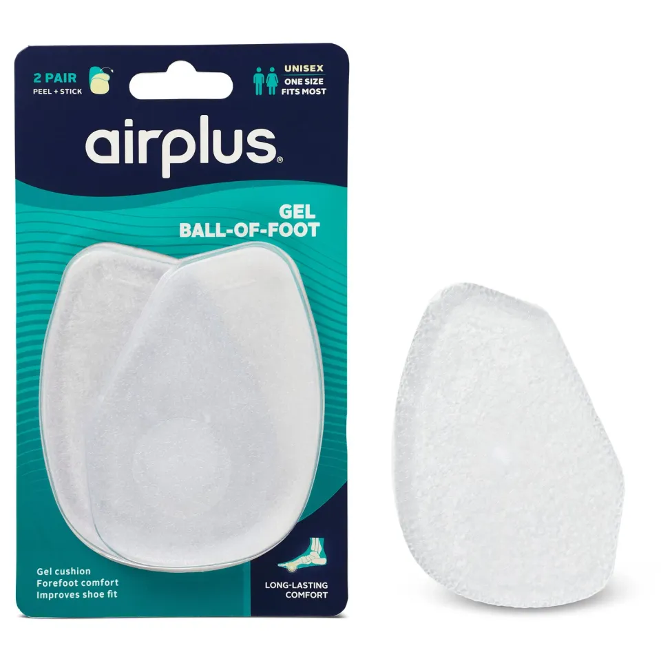Airplus Gel protège avant-pied transparent 2 paires