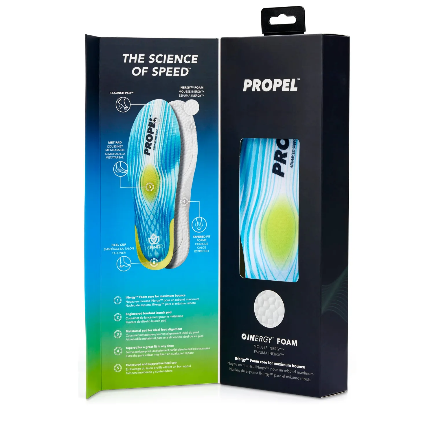 Spenco Propel semelles performance retour énergie