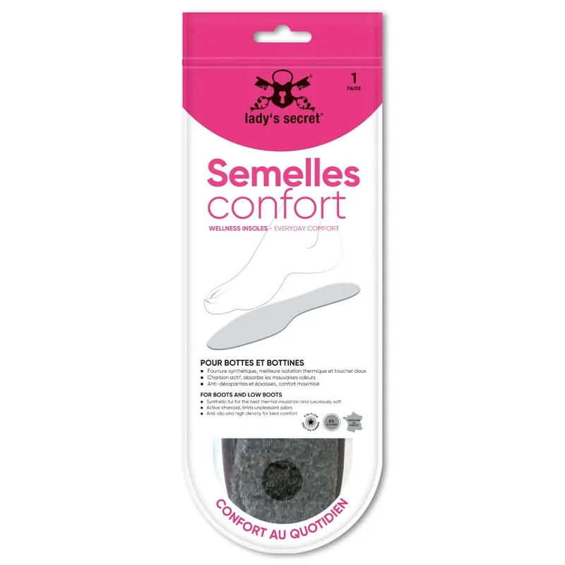 Lady's Secret Semelles Fourrure chaudes hiver épaisses