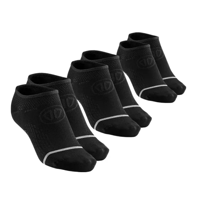 My FIT Run Anatomic Low chaussettes running noir 3 paires fines