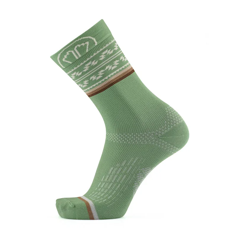 My FIT Run Spirit chaussettes running vert respirant